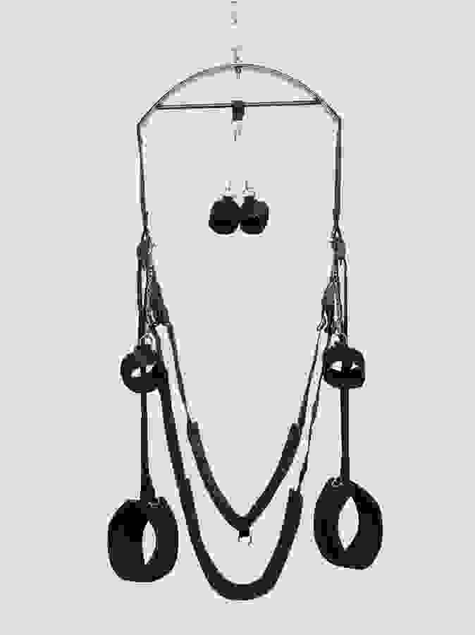 DOMINIX Deluxe Fantasy Bondage Swing , Black, hi-res